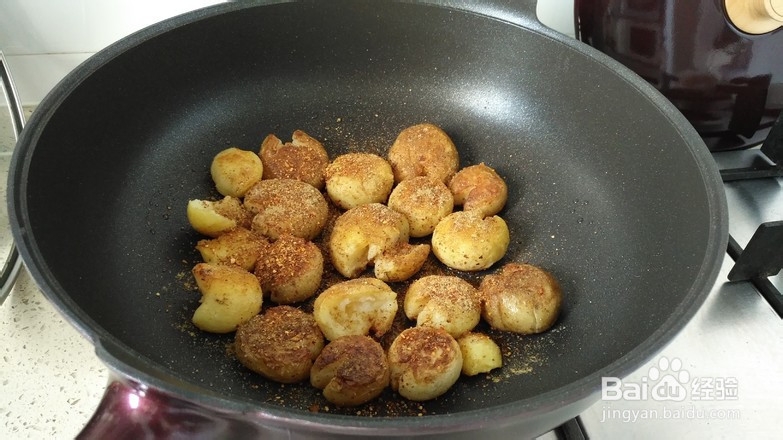 香煎小土豆的制作方法