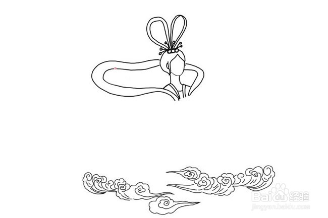 嫦娥姐姐怎么画