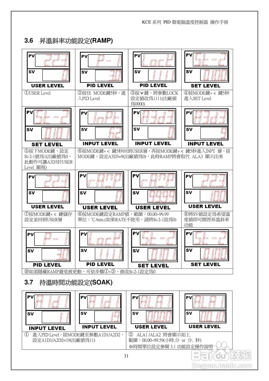 鸿泰PID微电脑温度控制器操作说明书:[4]
