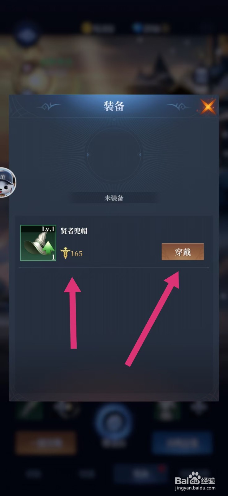 传承利萨斯英雄如何装备【贤者兜帽】