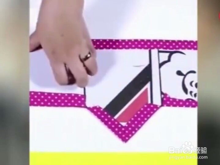 快递盒制作小房子的教程