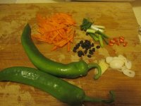 青椒炒五花肉的做法