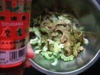 凉拌苦瓜的做法