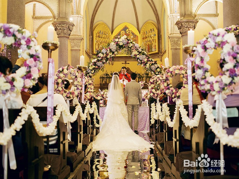 北京西直门教堂婚礼
