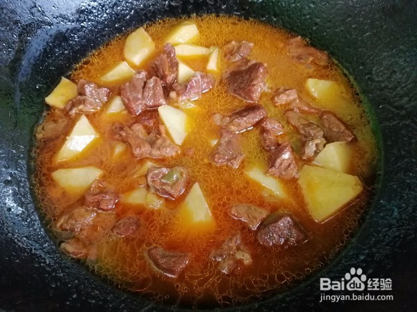 牛肉炖土豆的做法