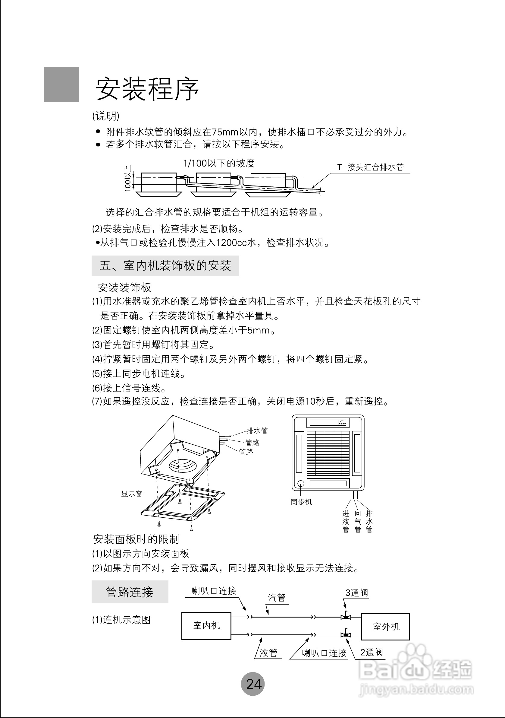 海尔商用空调KF(R)-400QW使用安装说明书:[3]