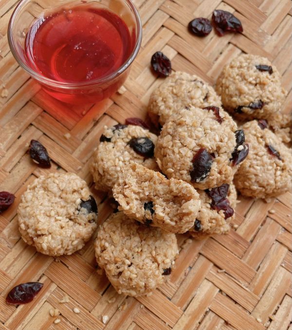 燕麦蔓越莓饼干