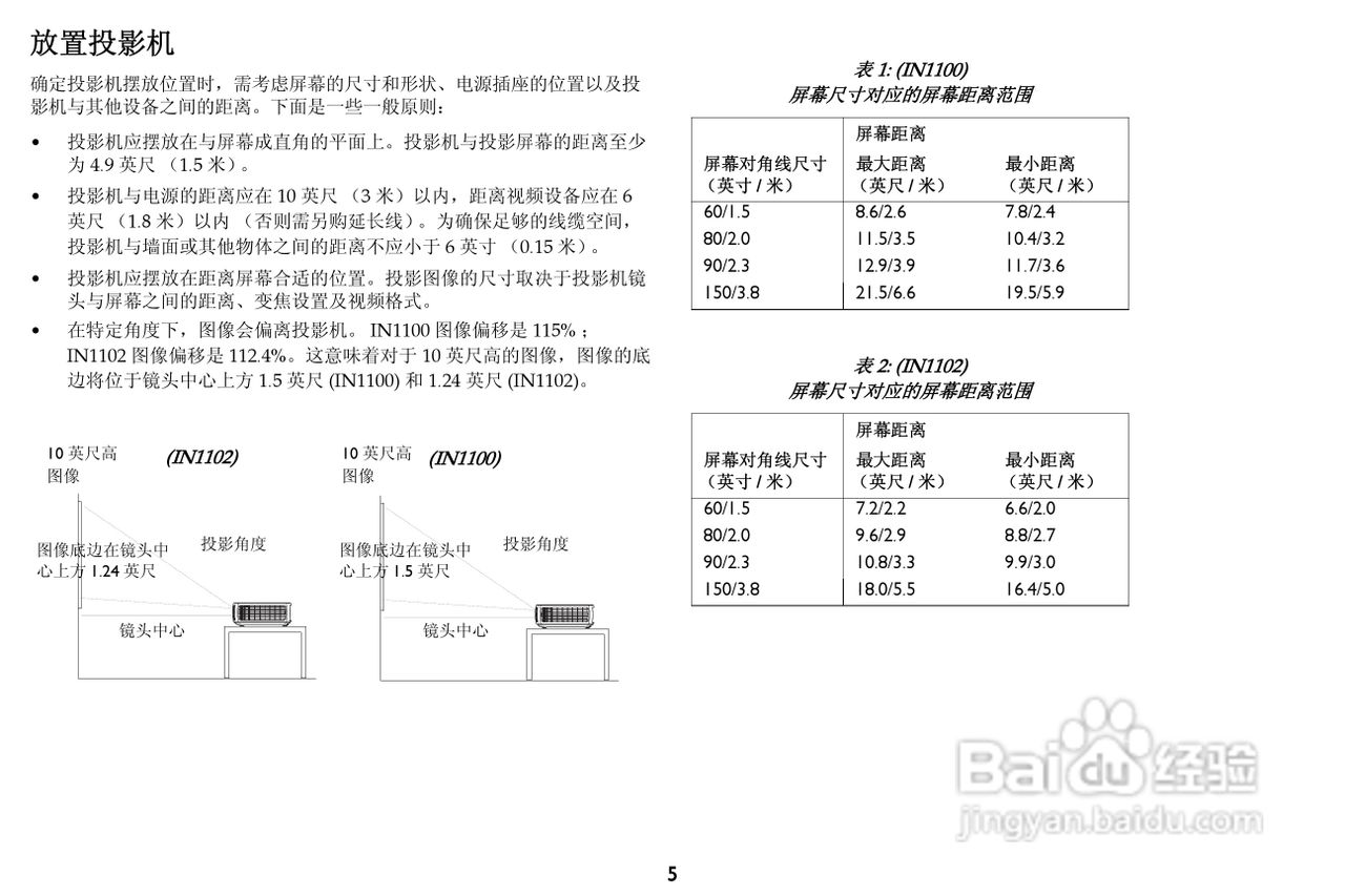 富可视InFocus IN1100投影机使用说明书:[1]