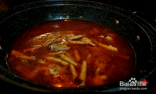 鸡爪蟹煲的做法和材料
