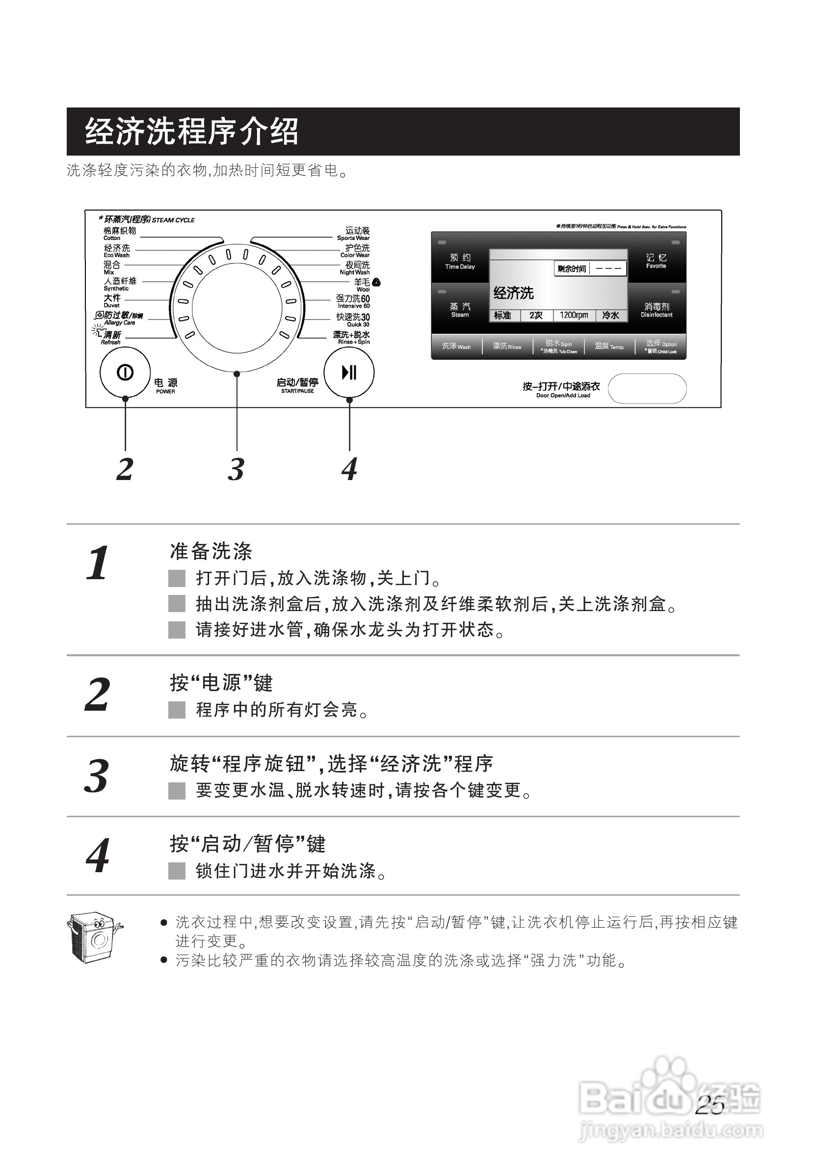LG WD-T1228ADS洗衣机使用说明书:[3]