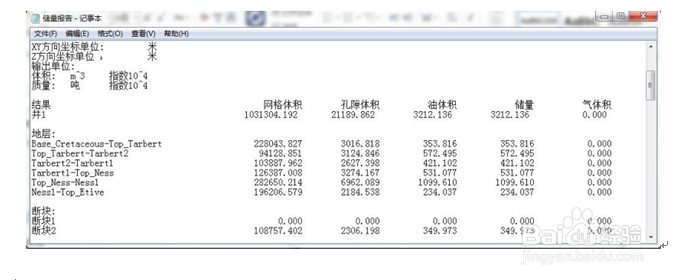 GPTModel角点网格模型如何按范围输出储量计算?
