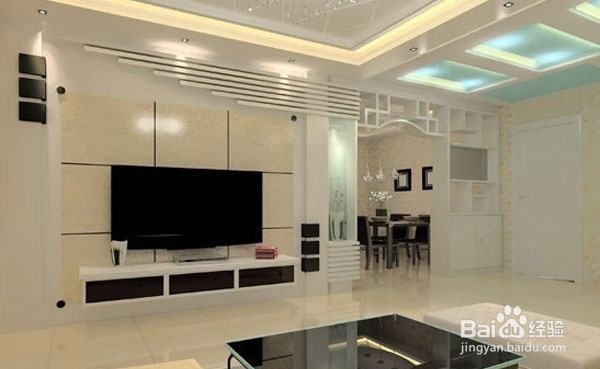 吊顶和背景墙怎么做