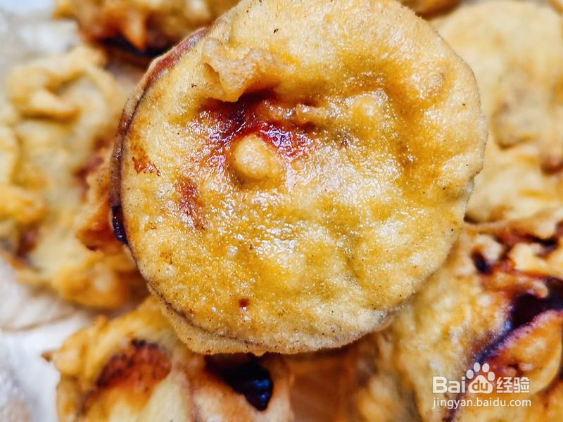 美味炸茄子盒的做法