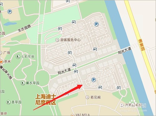 上海迪士尼乐园停车费