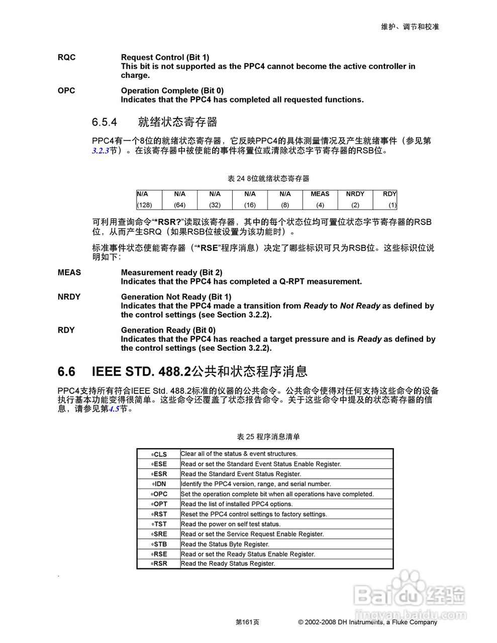 福禄克PPC4 压力控制器/校准器用户手册:[18]