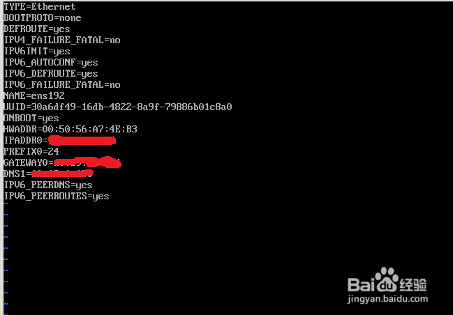 CentOS7设置IP地址