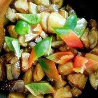 少油版地三鲜的做法