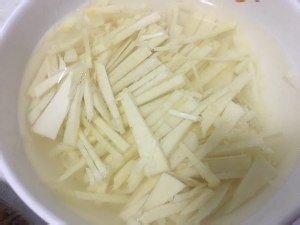 冬笋小炒-色香味，素食主义