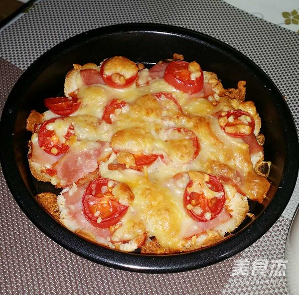 吐司培根披萨