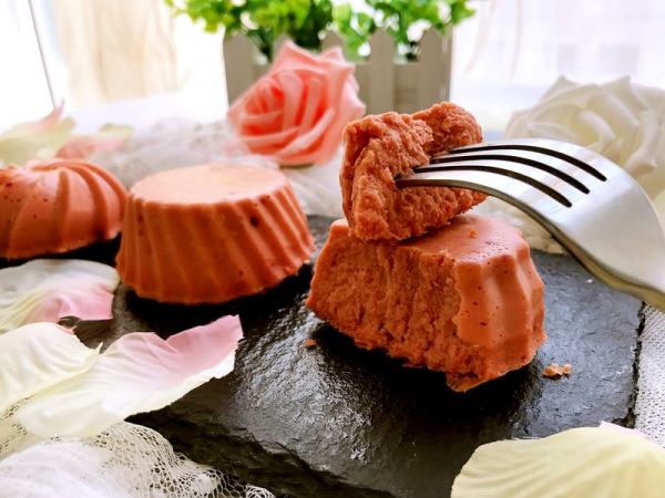 红曲芝士小蛋糕