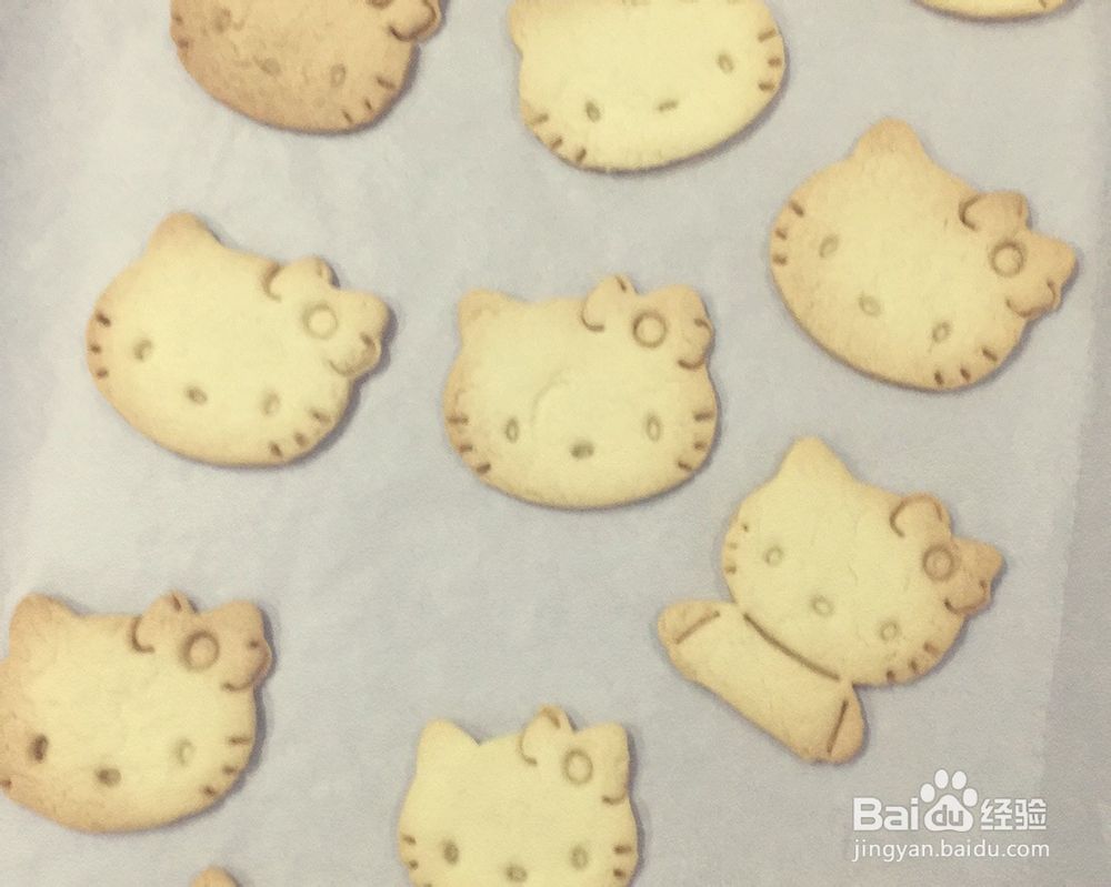 甜点儿童卡通饼干的教程