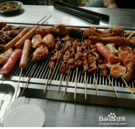 春游6-8人烧烤清单