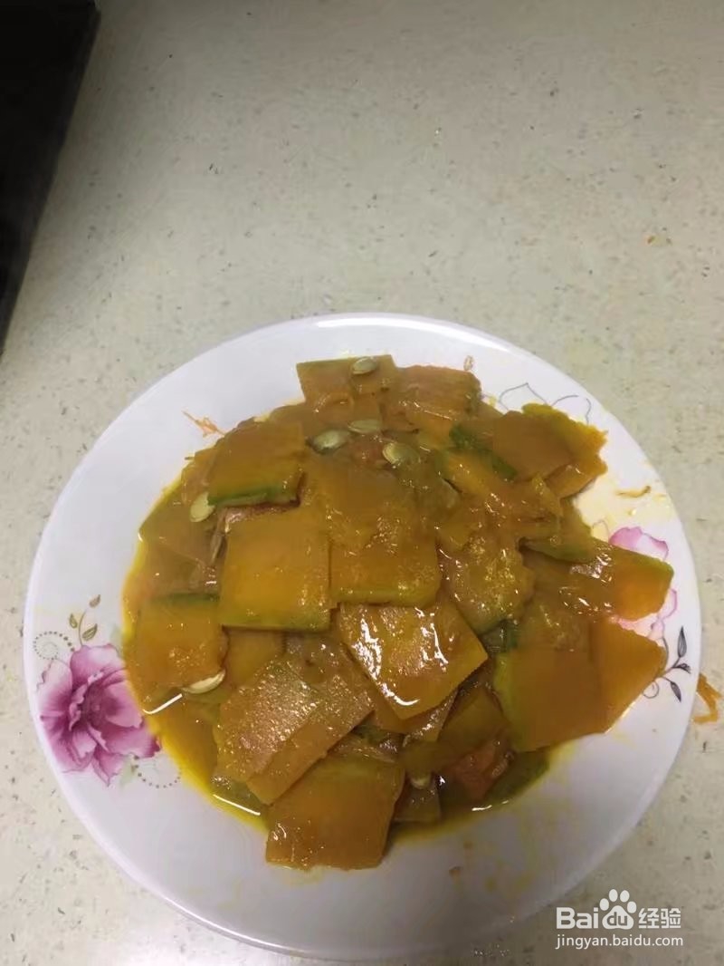 素炒南瓜简单做法