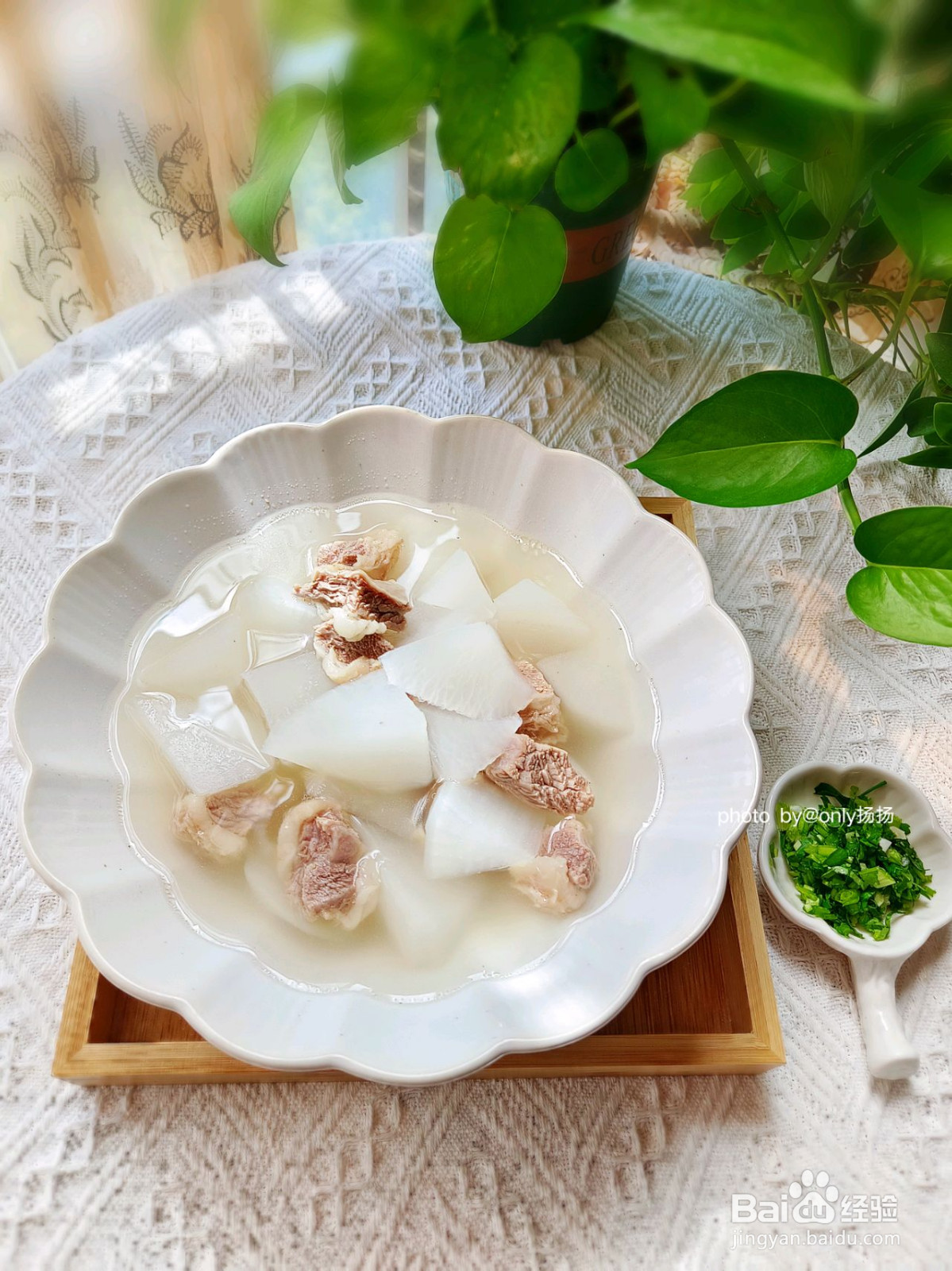 极简白萝卜牛肉汤的做法