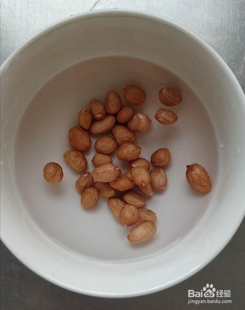 花生稀饭的做法