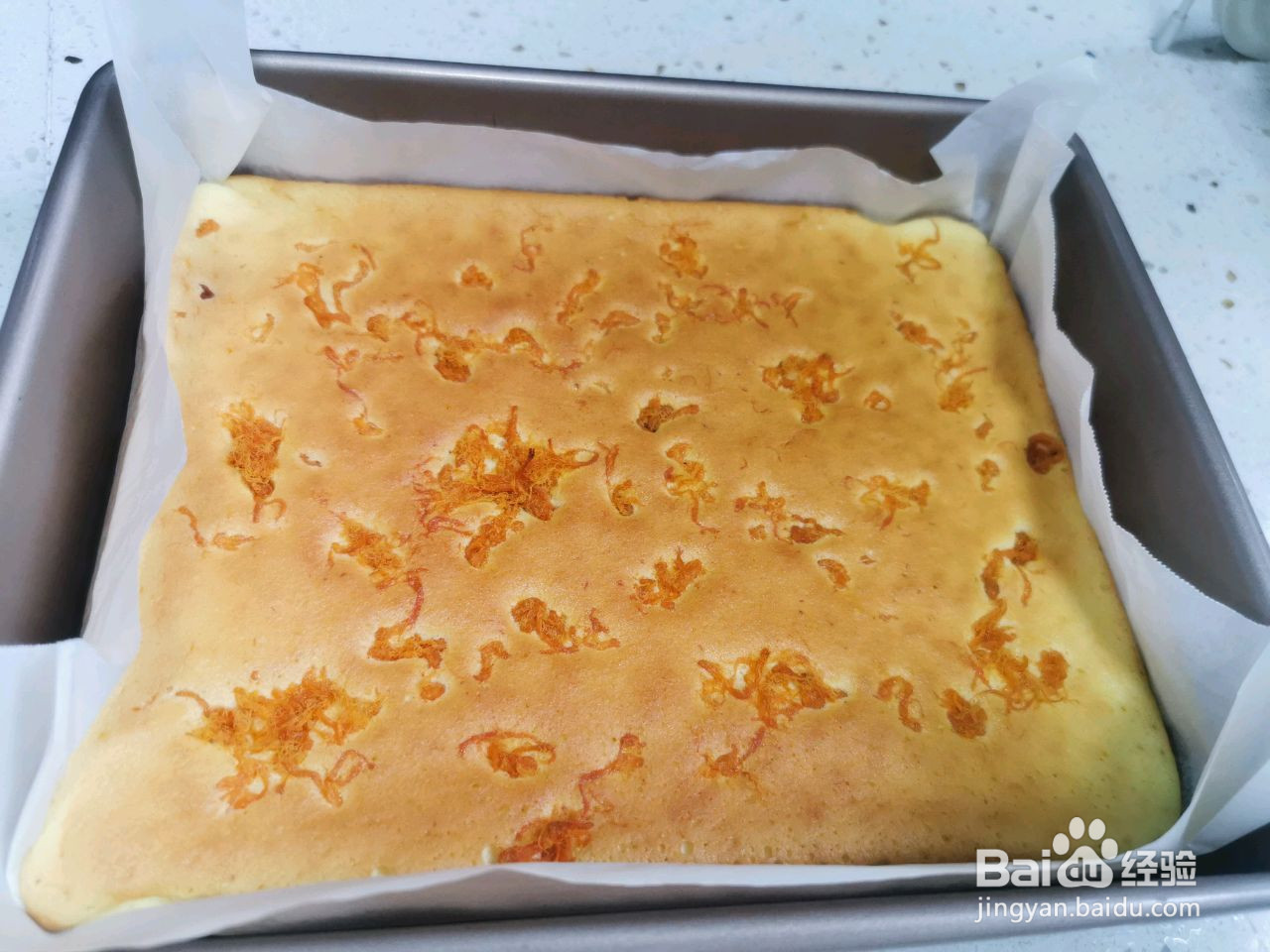 肉松蛋糕卷的做法