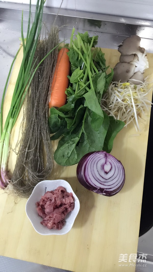 韩式拌杂菜的做法