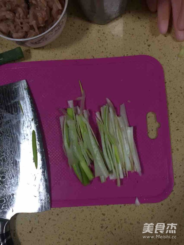 京酱肉丝的做法