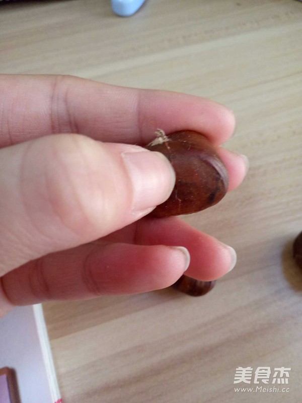 简易剥栗子的做法