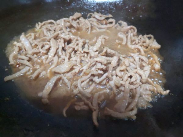 肉丝面#10分钟早餐大挑战#