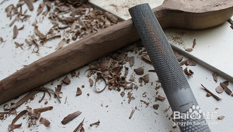 纯手工制作木勺子