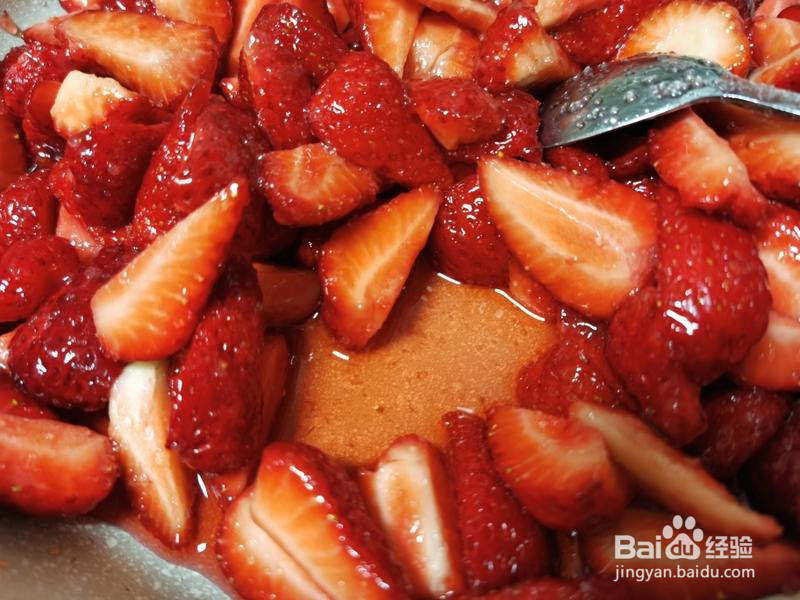 家庭自制草莓 酱的做法