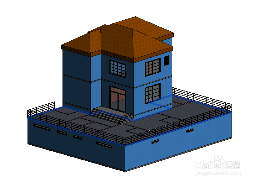 revit如何进入3D模式