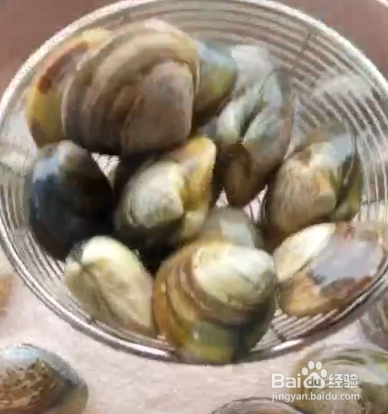 蒜香花甲的做法