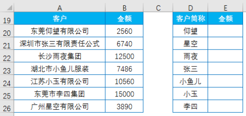 Excel：函数VLOOKUP与LOOKUP的PK