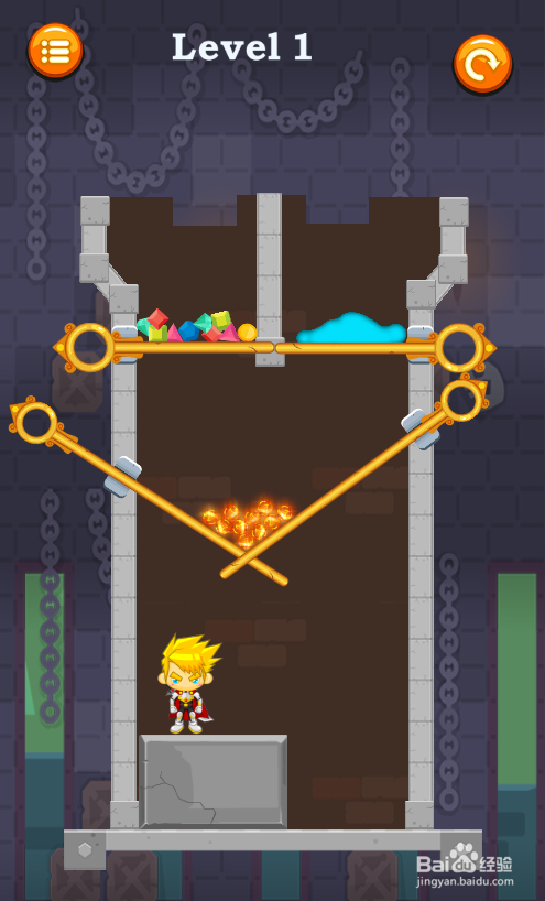 Caio Knight Rescue的Level 1如何过关?