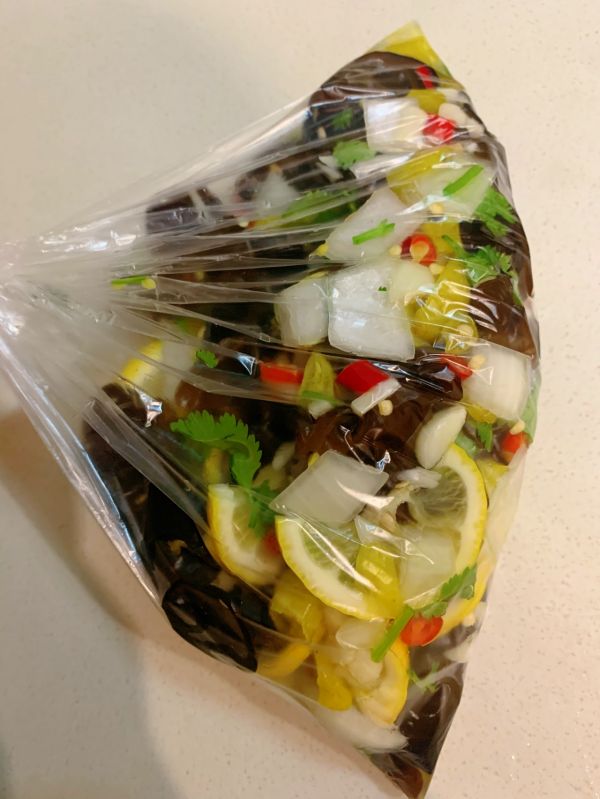 香菜泡椒黑木耳