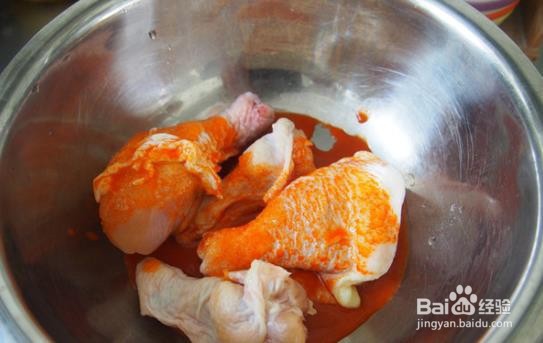 奥尔良鸡腿的做法