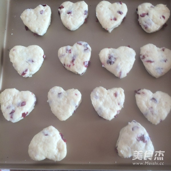 蔓越莓司康的做法