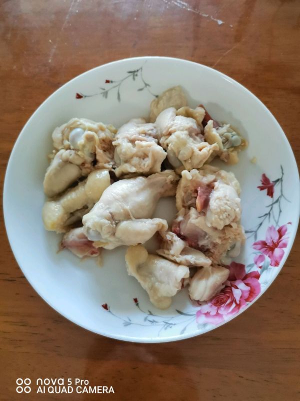 五花肉鸡腿焖面