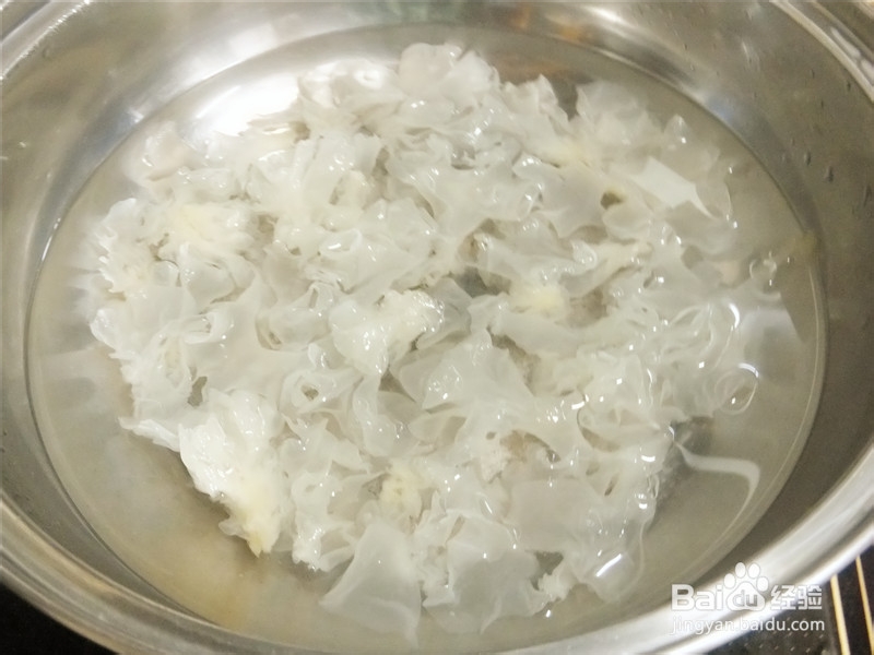 补气和血——紫薯银耳羹做法