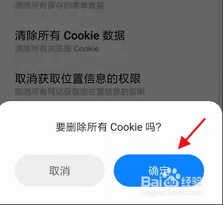 氢流浏览器如何清除所有Cookie数据