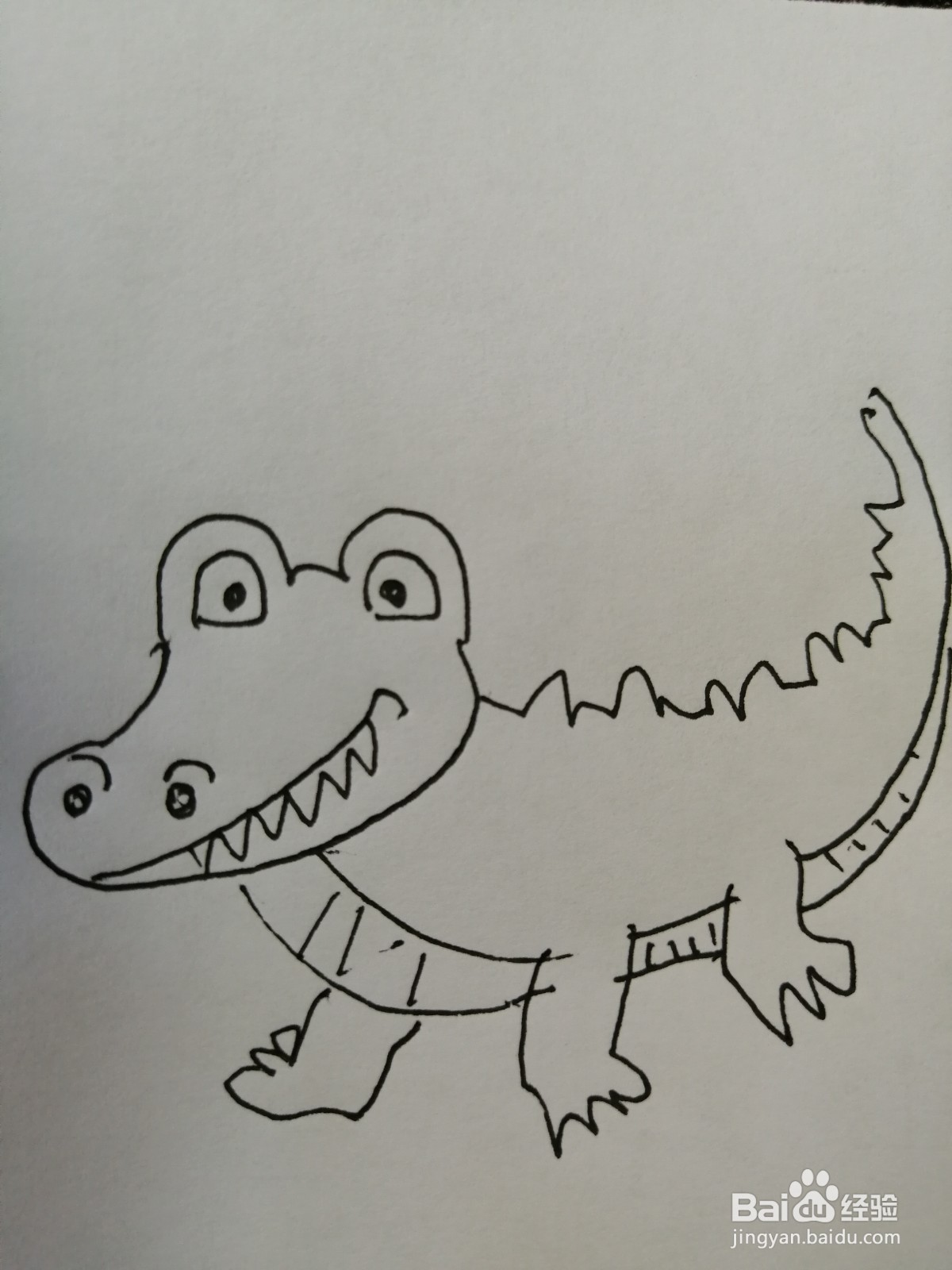 <b>可爱的小鳄鱼怎么画</b>