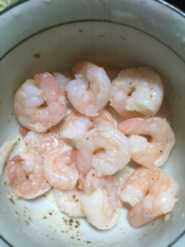 芒果虾仁煎鳕鱼