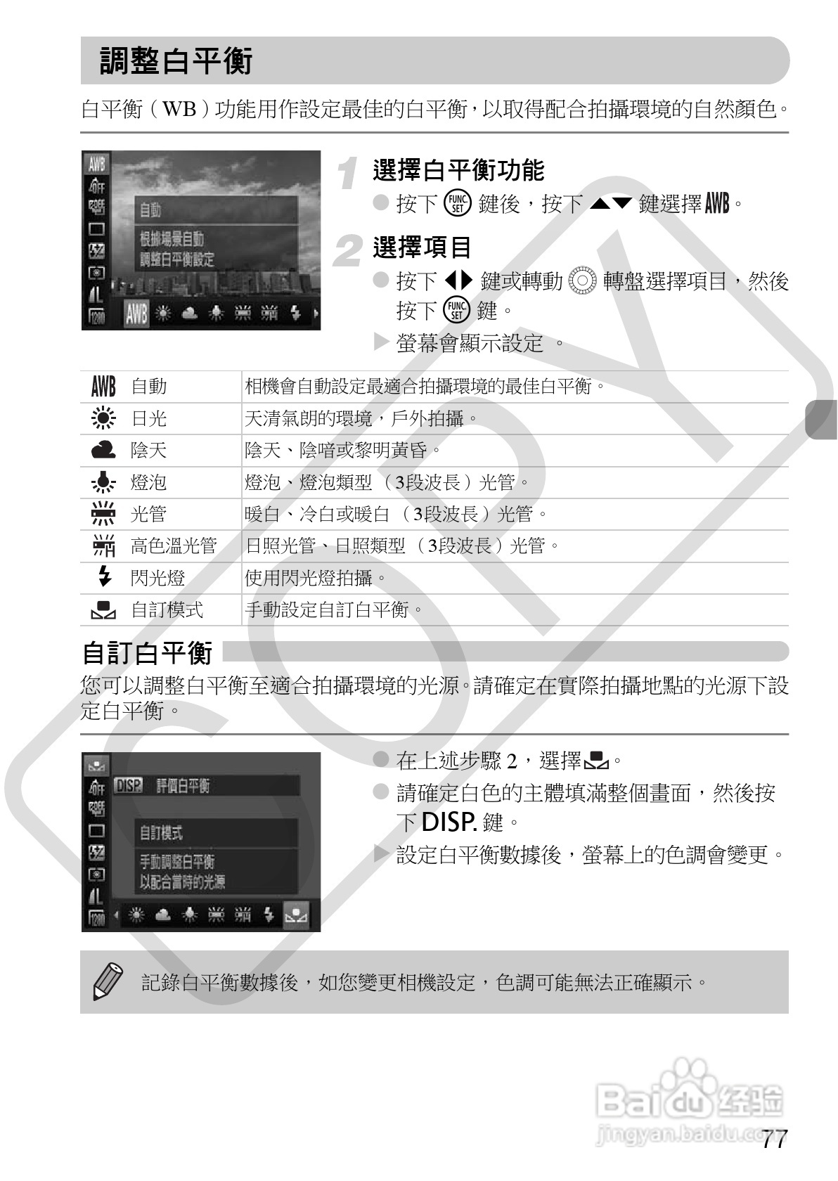 Canon PowerShot SX30IS相机使用者说明书:[8]