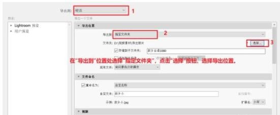 lightroom批量导出照片的操作